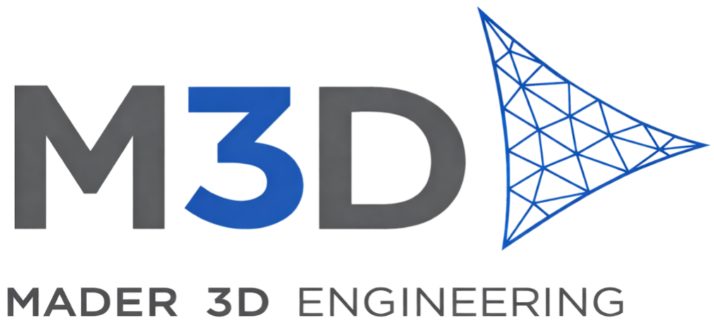 Mader 3D Engineering Logo